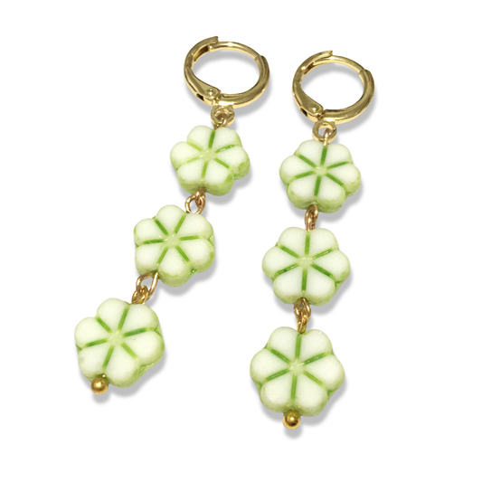 *  Earrings: カタバミ ~ Sour Flower No. 3